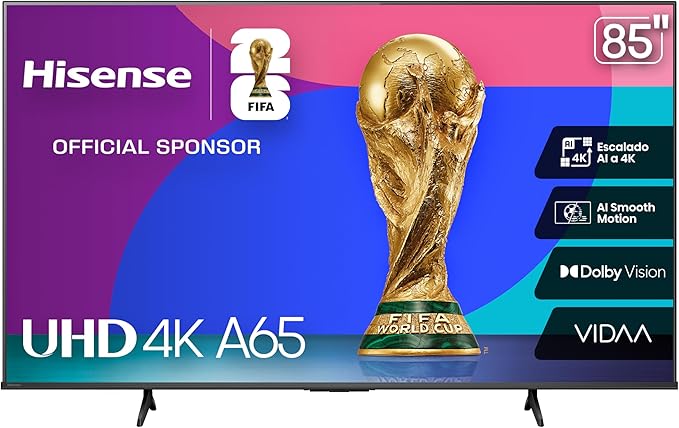 Hisense Television A65N (Modelo 2025) - ofertas de mayo