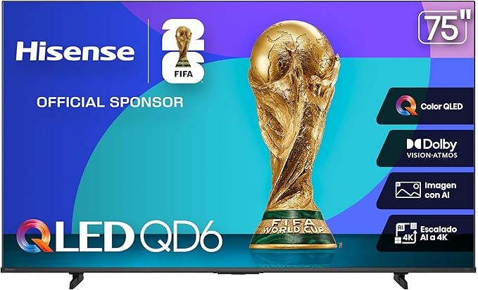 Hisense QD6 QLED - amazon
