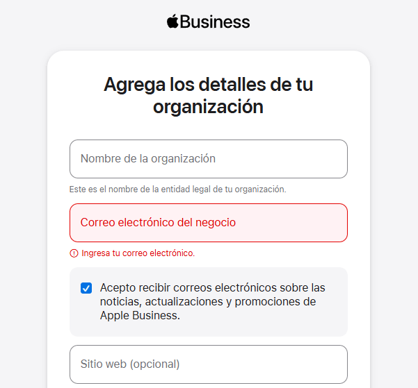 Apple Business para pymes México