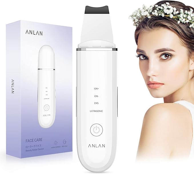 ANLAN Peeling Ultrasónico Facial Skin Scrubber - prime day