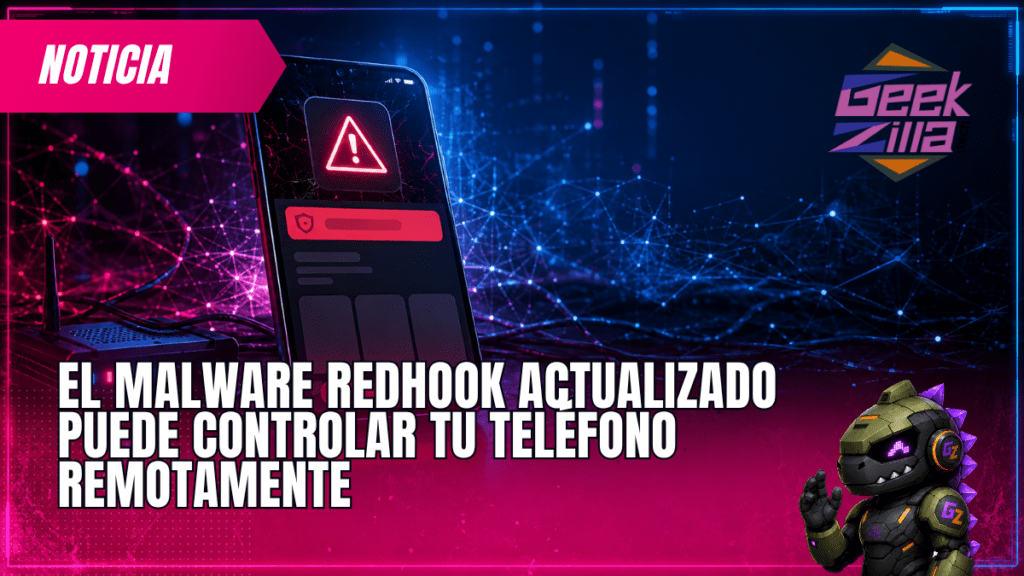 malware RedHook control remoto Android sin root
