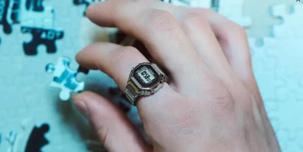 Anillo de reloj digital Casio CRW-H001