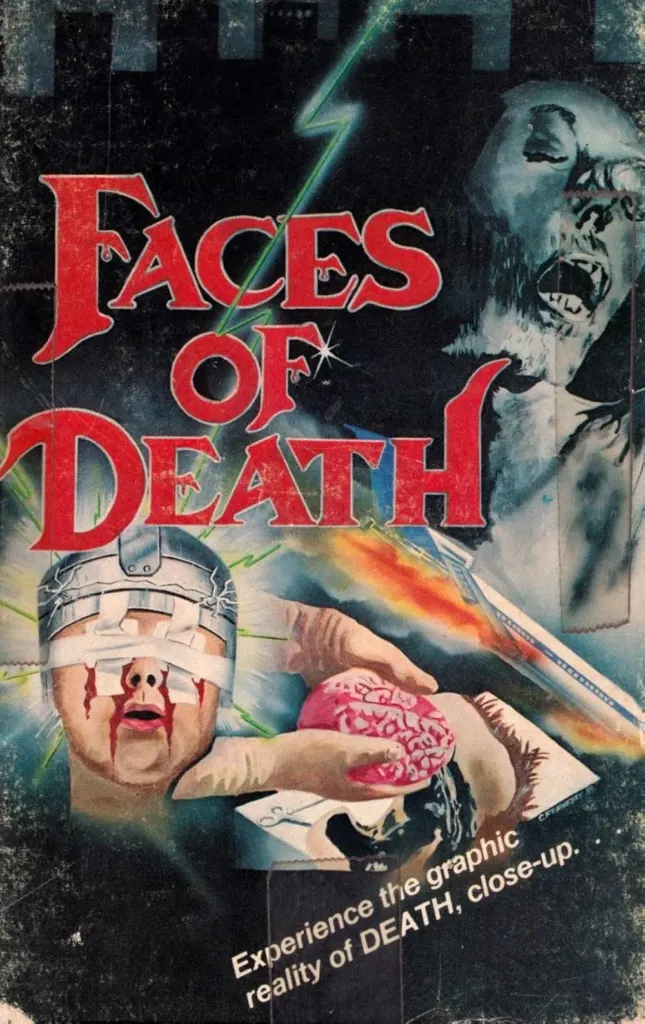 Faces of Death 70s cut poster