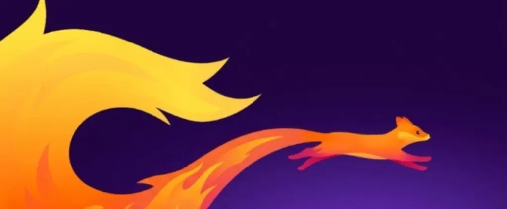 Zorro Firefox saltando