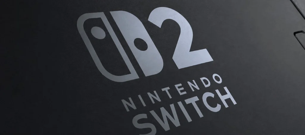 Primer plano del logo de Nintendo Switch 2