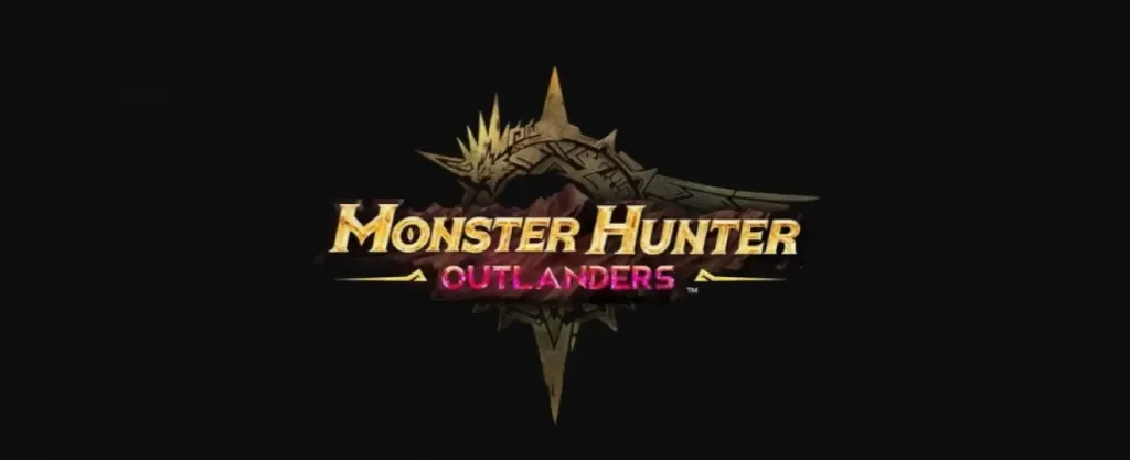 Logo oficial del videojuego Monster Hunter Outlanders
