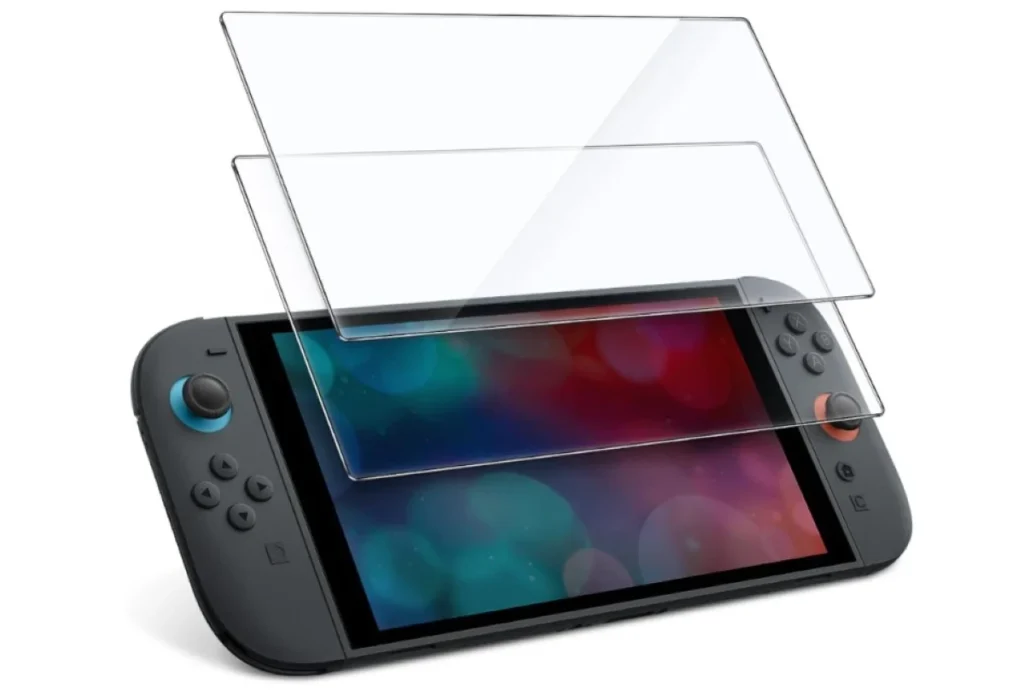 2 protectores de pantalla JETech para Nintendo Switch 2