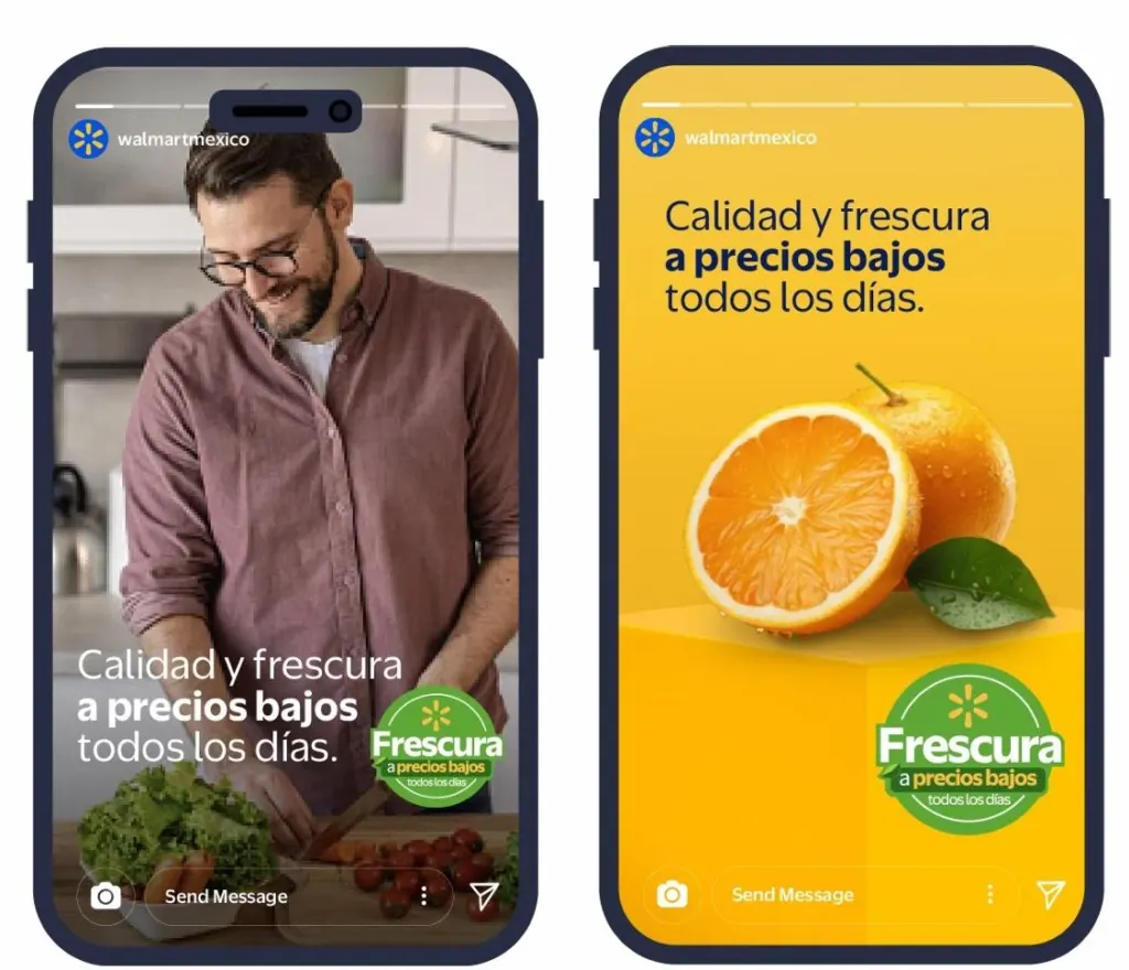 Walmart México calidad y frescura
