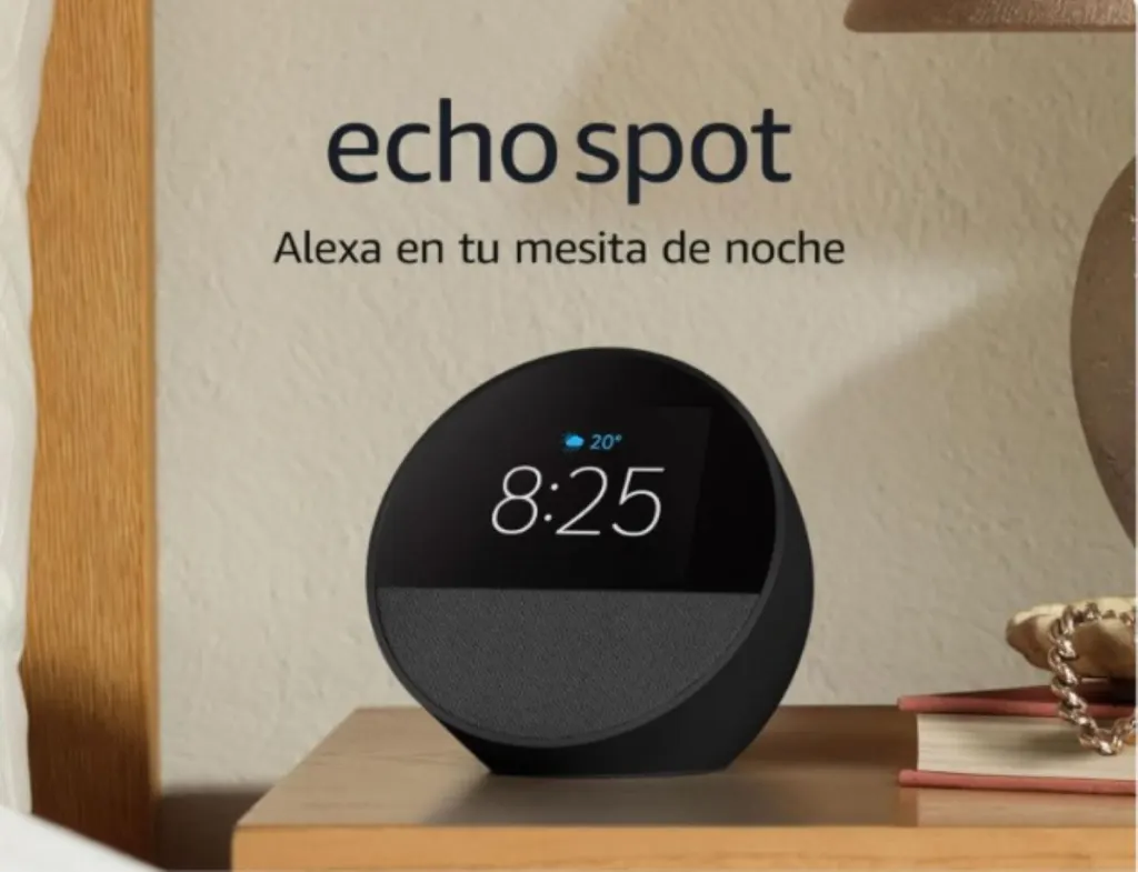Altavoz inteligente Echo Spot Amazon