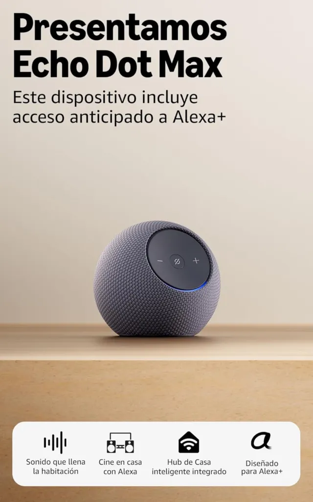 Amazon echo dot max ofertas tech
