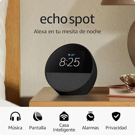 Amazon Echo Spot - gadgets para abuelos