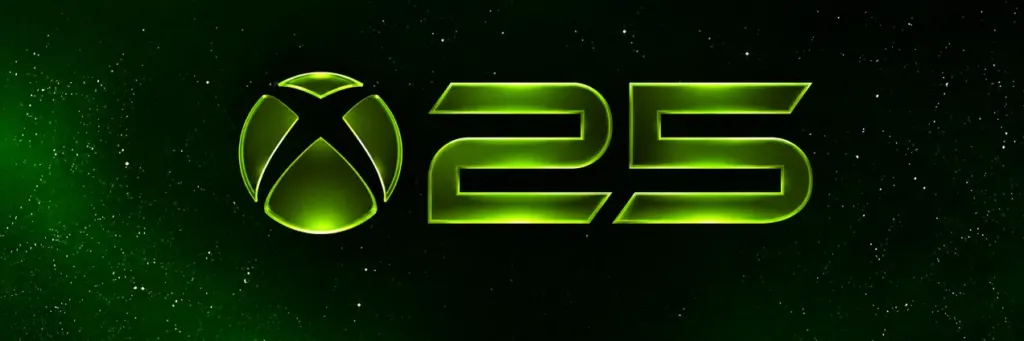 Logo del 25 aniversario de Xbox