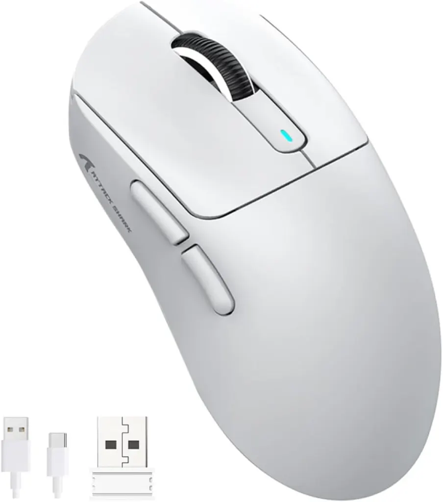 
ATTACK SHARK X3 Mouse Gamer Inalámbrico
