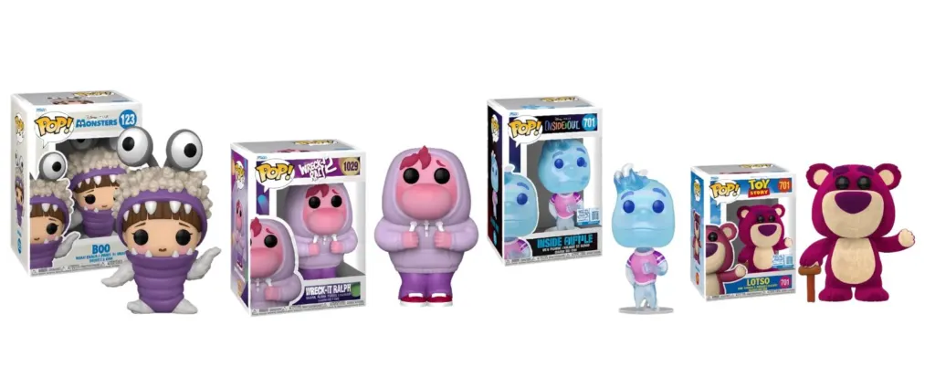 coleccion funko pixar boo elementos intensamente loxo