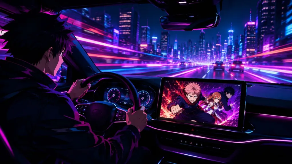 Crunchyroll en coches