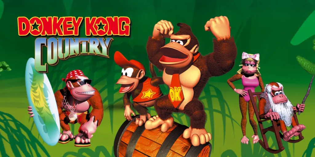 Donkey Kong Country - videojuegos retro
