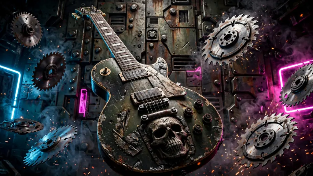 Gears of War Gibson guitarras