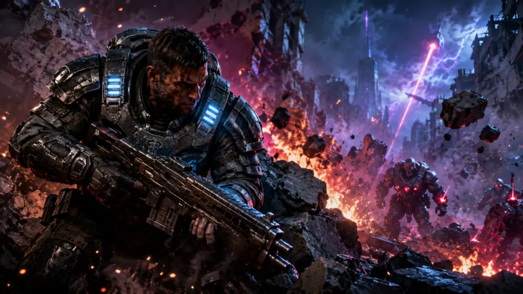 Gears of War E-Day beta DLSS