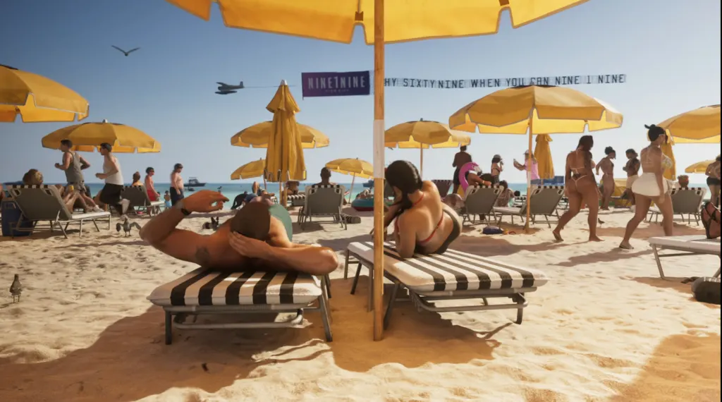 gta vi en la playa