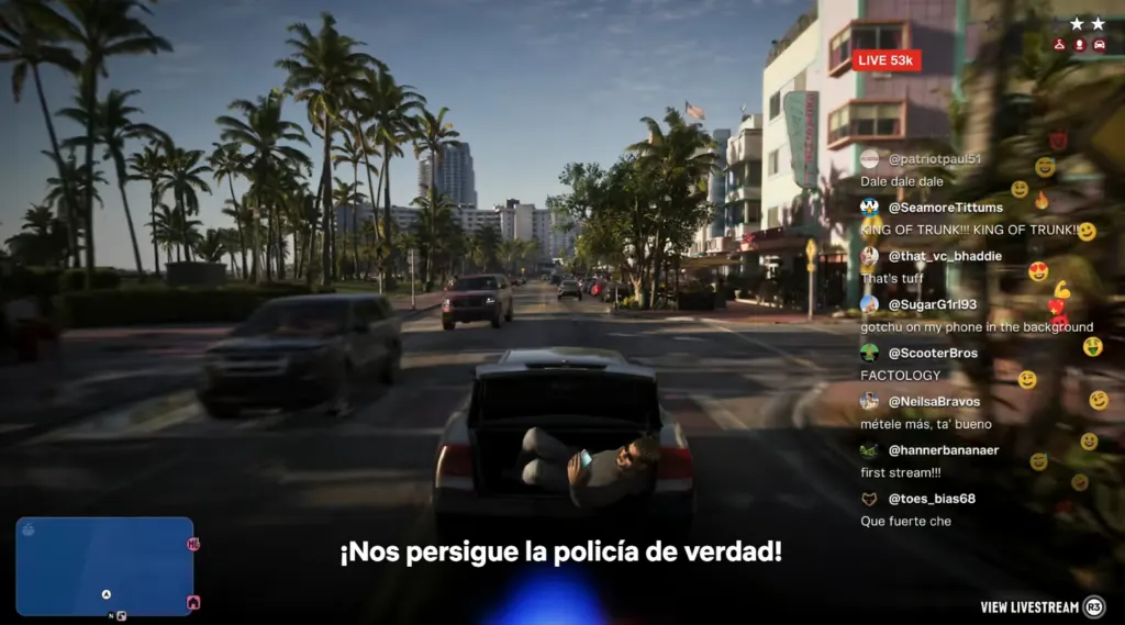 gta vi redes sociales