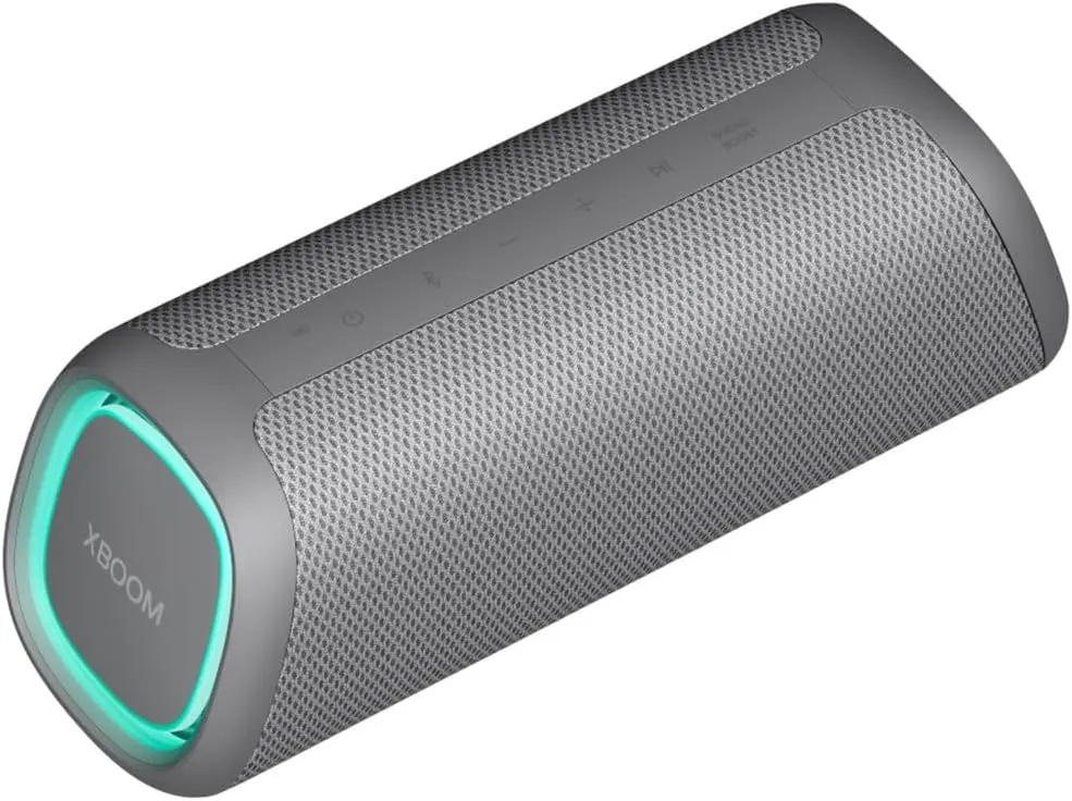 Bocina LG sumamente util para tu equipaje