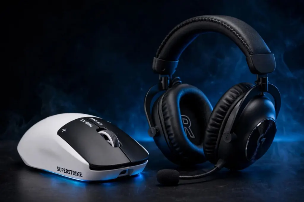 mouse PRO X2 Superstrike y  Logitech PRO X 2