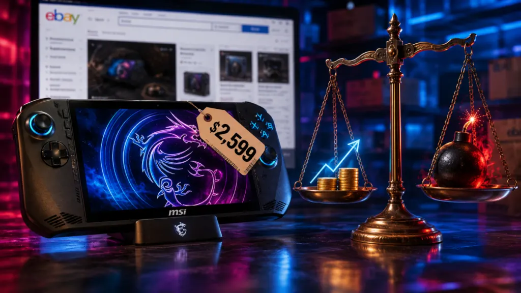 MSI Claw 8 EX IA+ precio eBay