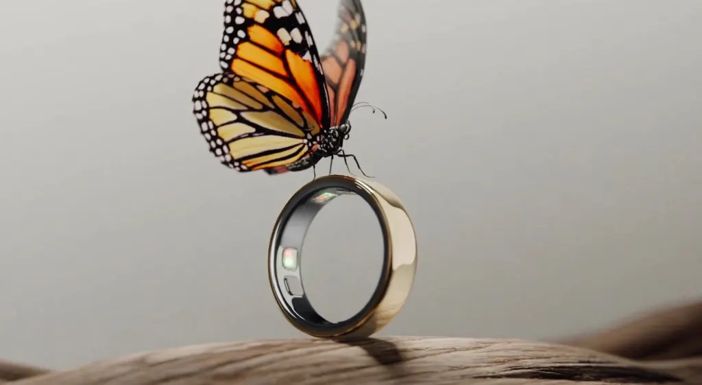 Oura Ring 5 dorado