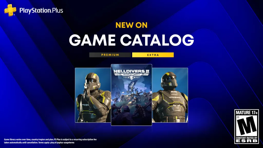 helldrivers 2 en catálogo 
