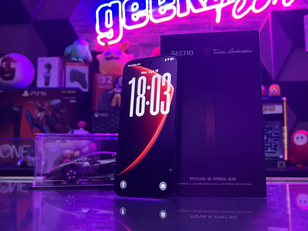  POVA 8 Pro 5G edición lamborghini