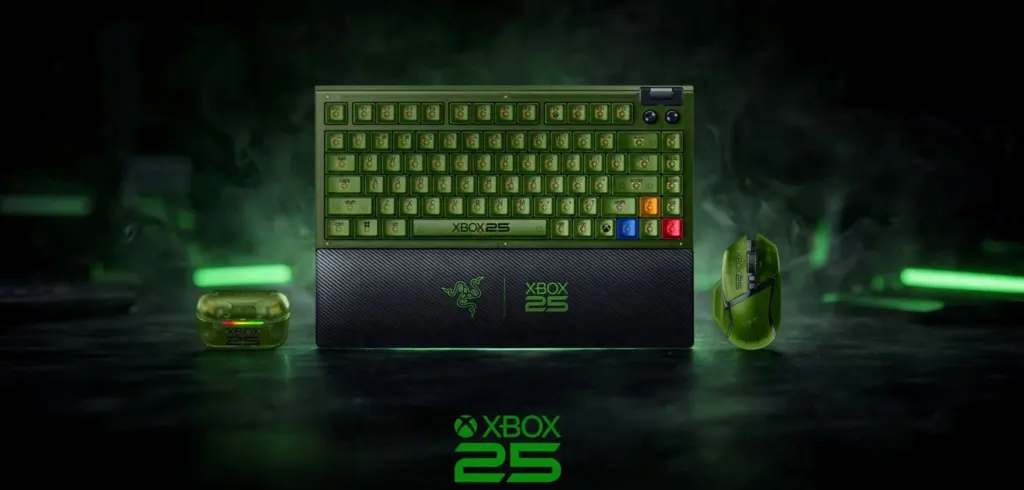Razer y Xbox celebran 25 años