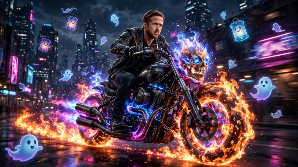 Ryan Gosling Ghost Rider 2028