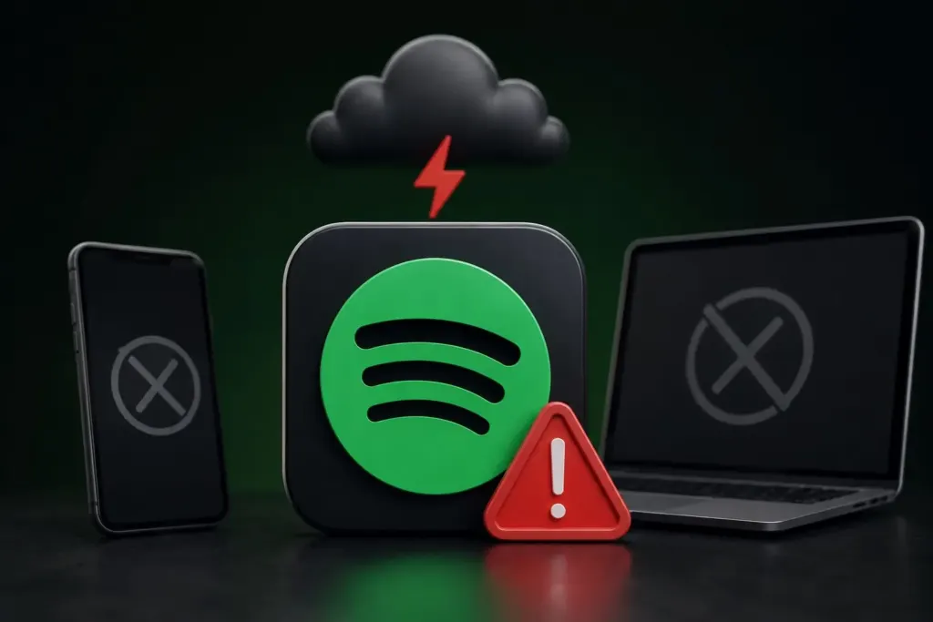 Spotify caído