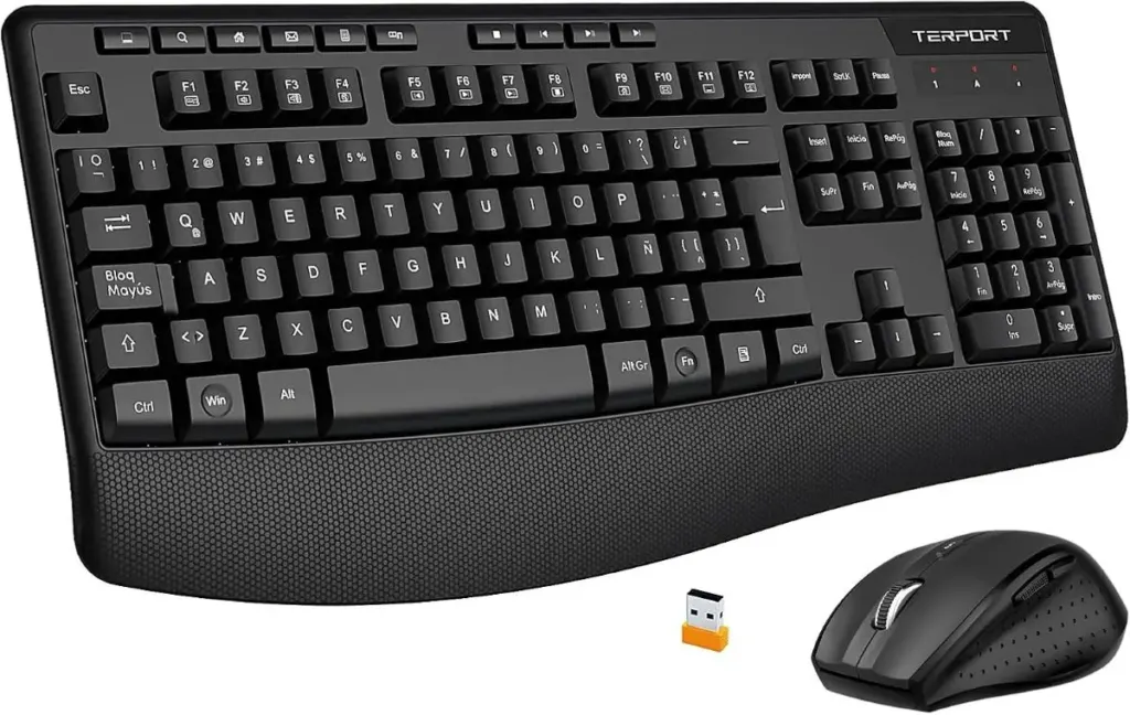 
TERPORT TR9N Teclado y Mouse  amazon