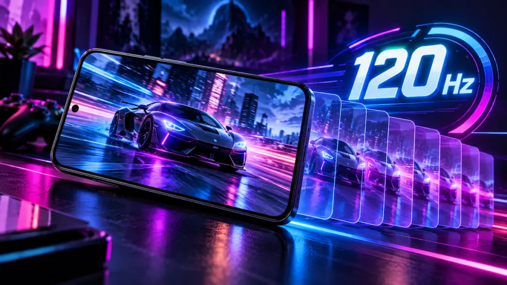 Qué significa 120hz en un celular