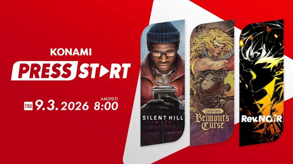 Konami Press Start