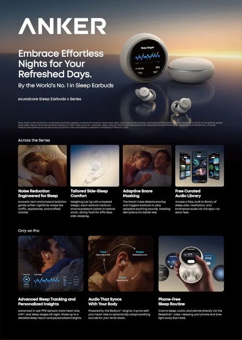 Sleep EarBuds 4 Pro funcionamiento