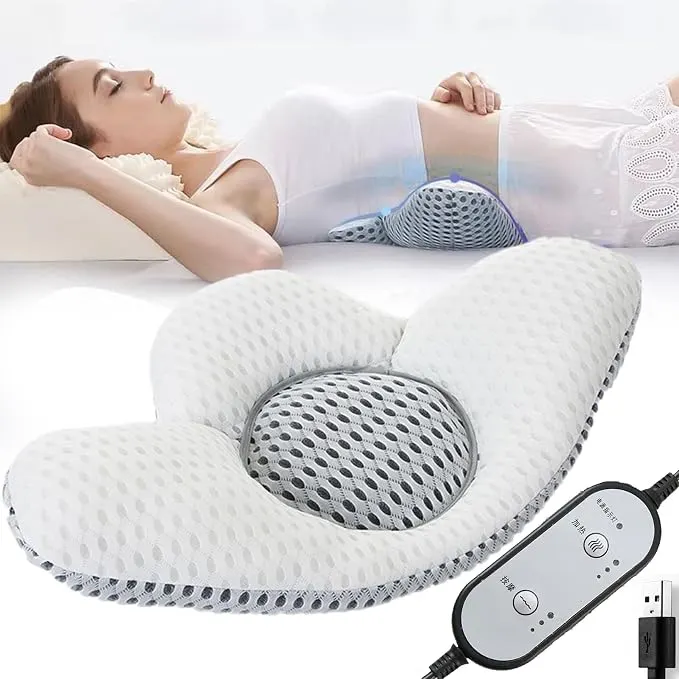 Almohada lumbar para dormir y masajear