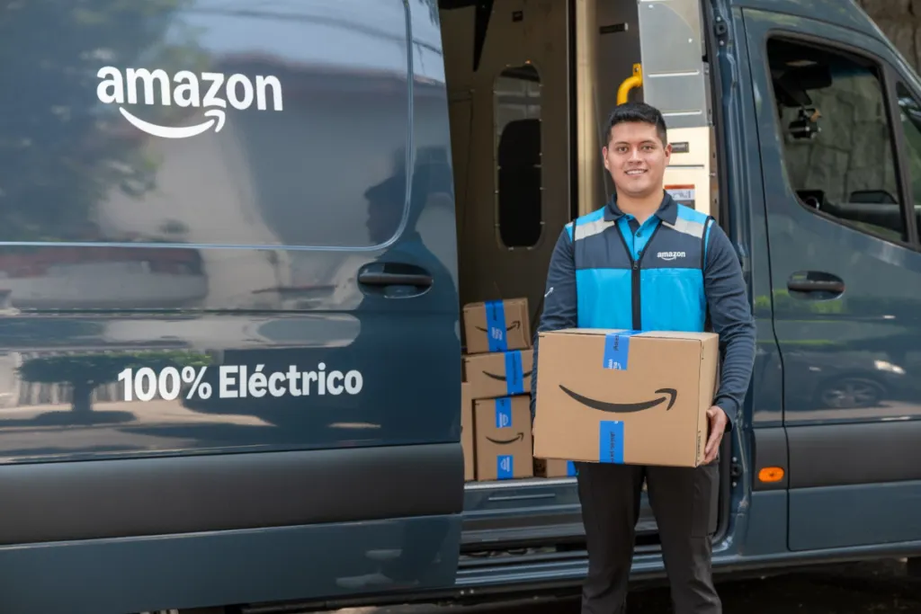 Transporte de Amazon 100% eléctrico 