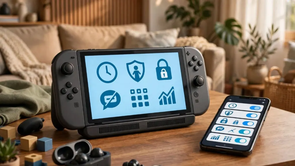 Controles en parentales Nintendo Switch 2
