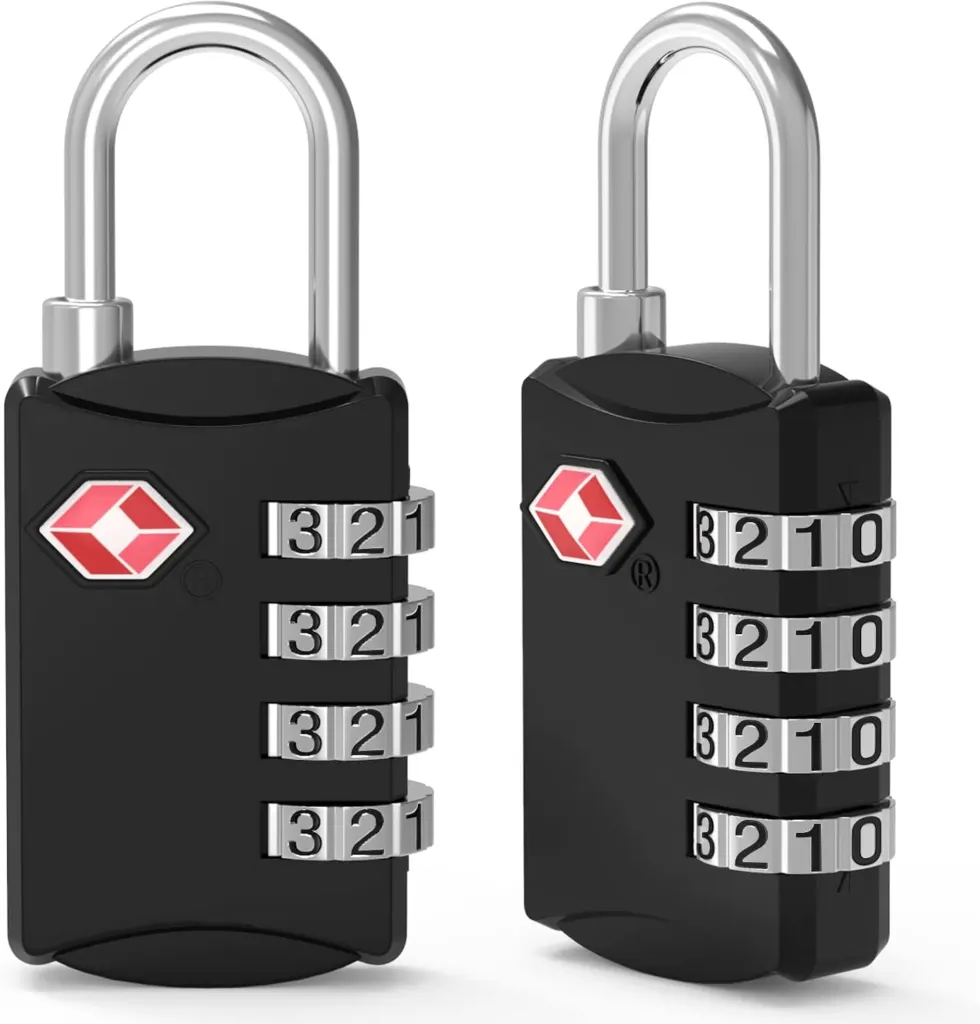 Candados para viaje gadgets para viajar
