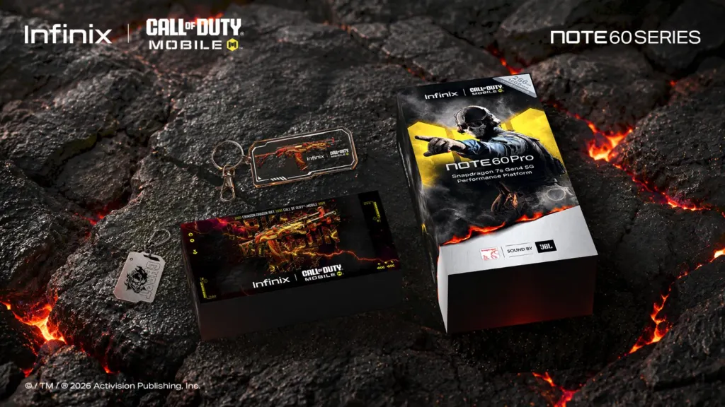Infinix y Call of Duty: Mobile Crimson Dragon Rift