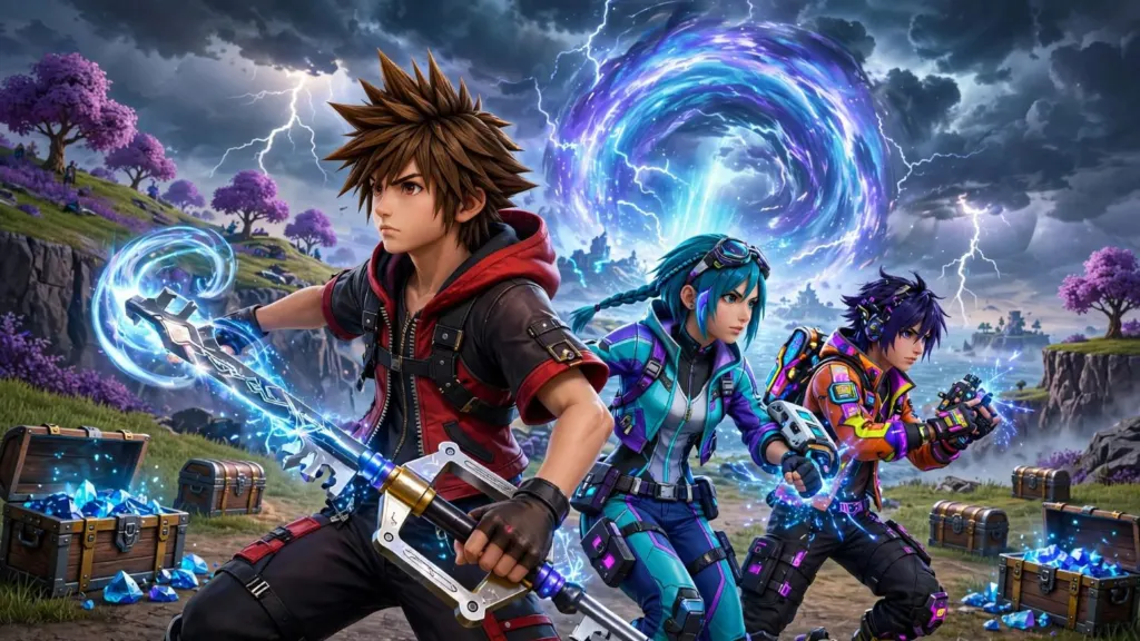 Kingdom Hearts y Fortnite