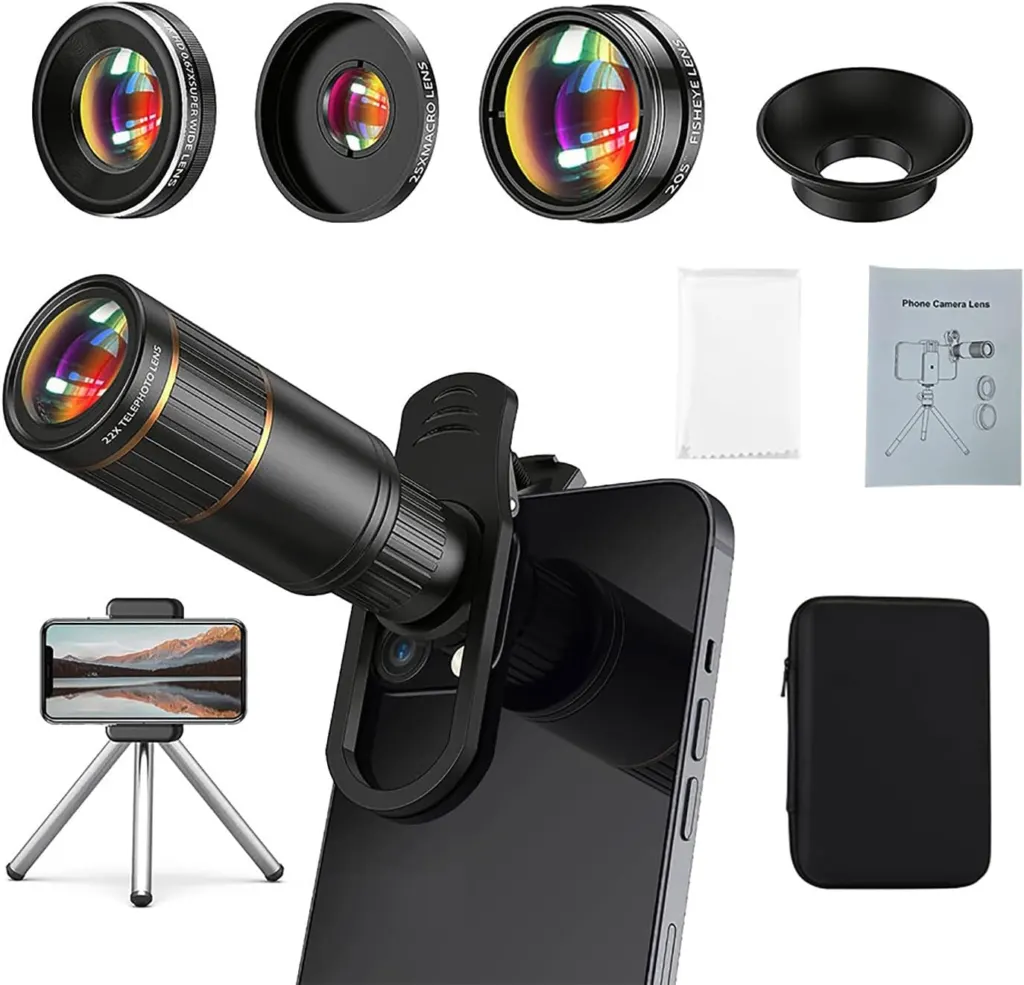 Kit de lente accesorios para fotografía