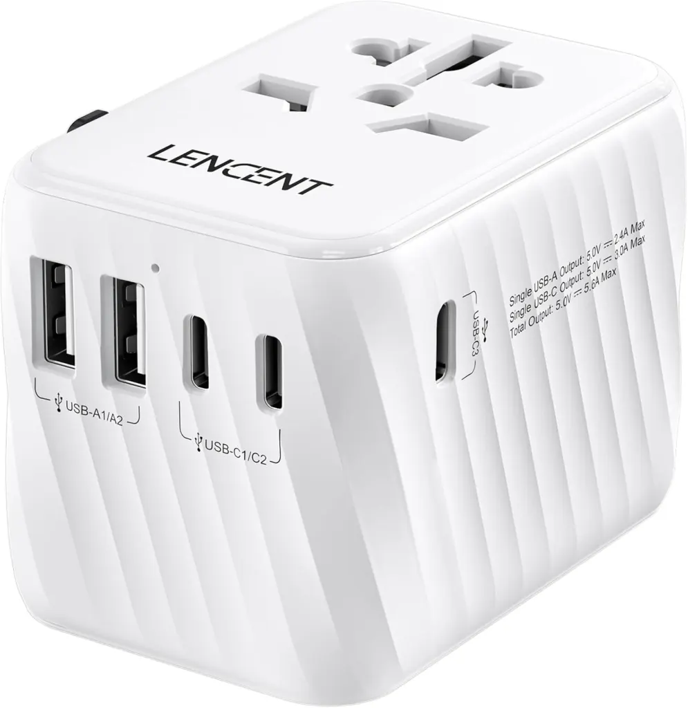 Adaptador universal gadgets para viajar