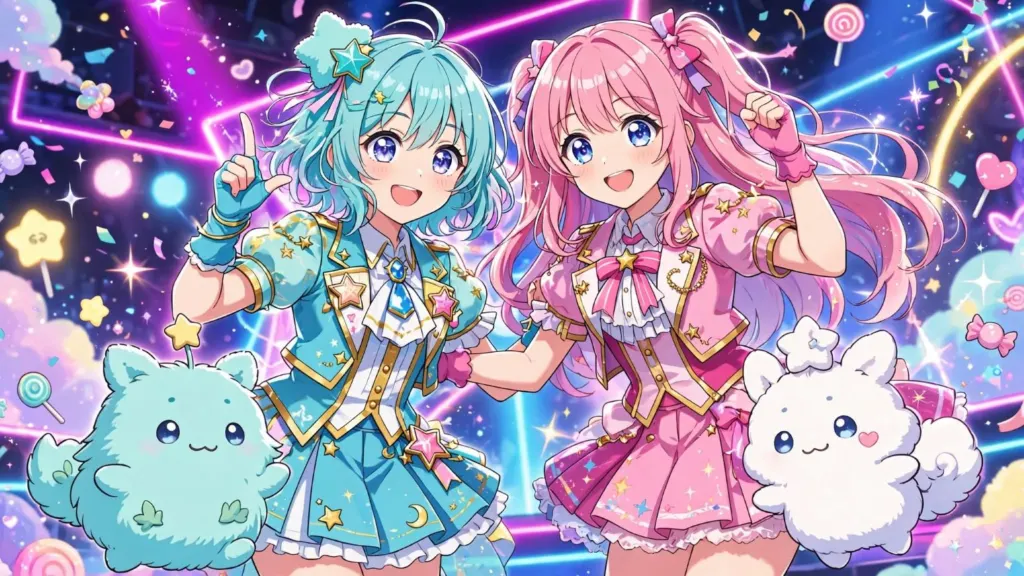 Magical Sisters Lulutto Lilly Anime