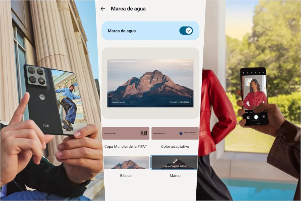 Motorola marcas de agua