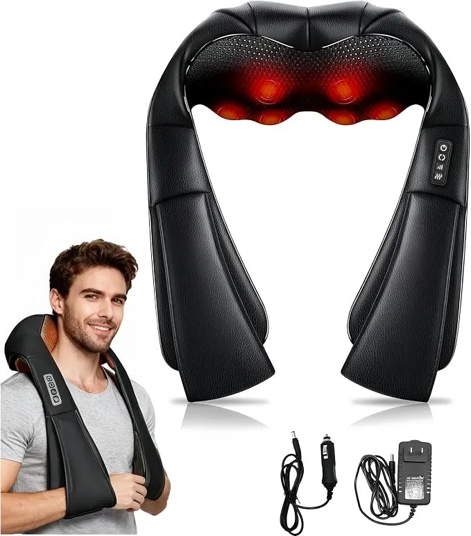 Masajeador de Espalda, Masaje de Cuello y Hombro - gadgets para la salud