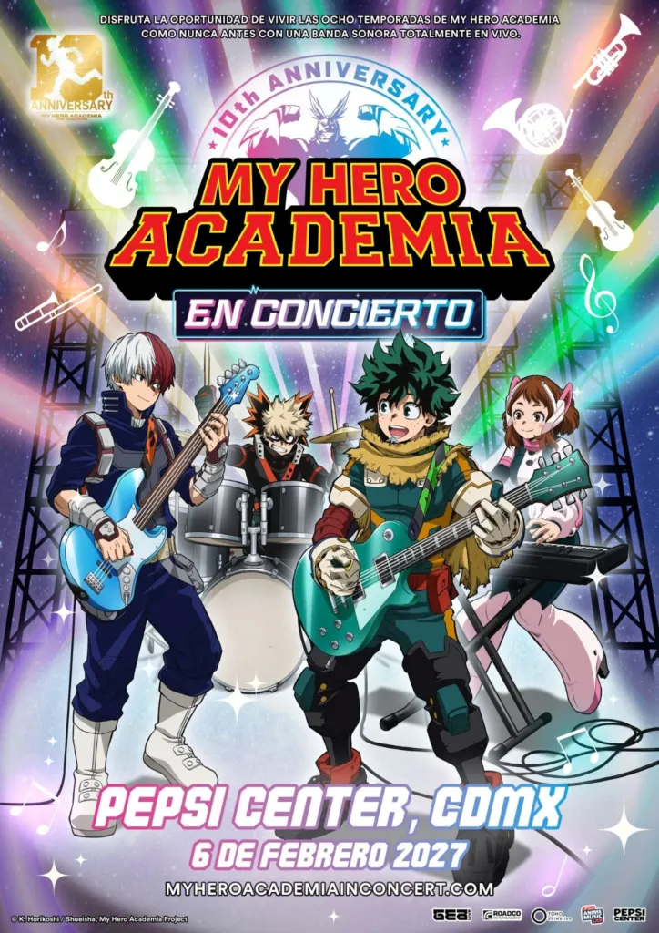 My Hero Academia in Concert México