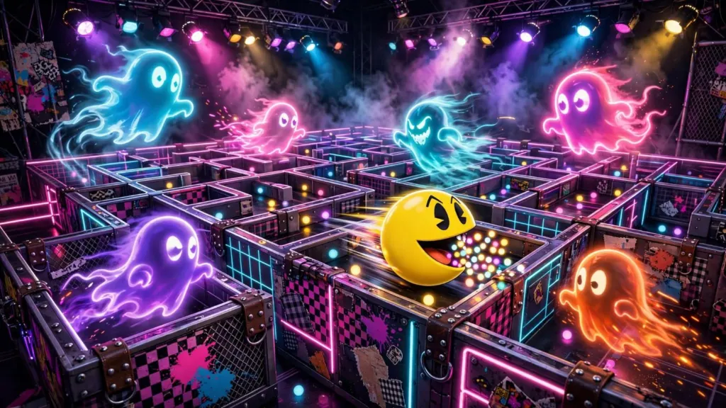 PAC-MAN y blink-182 